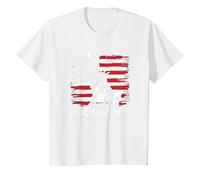 Les médias Sociaux de Old Glory's T-Shirt, Enfant, Blanc, 3 Ans