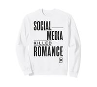 Les médias Sociaux Ont tué la Romance Sarcastique Rencontres Humour Art Sweatshirt