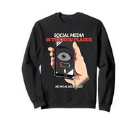 Les médias Sociaux sont la Nouvelle peste (déclaration de désintoxication numérique) Sweatshirt
