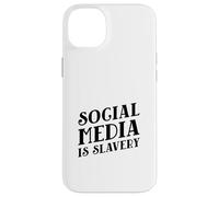 Les médias Sociaux sont l'esclavage (déclaration de désintoxication numérique) Coque pour iPhone 14 Plus