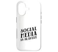 Les médias Sociaux sont l'esclavage (déclaration de désintoxication numérique) Coque pour iPhone 17