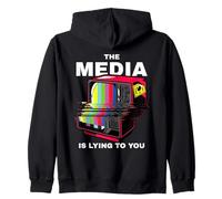 Les médias Vous mentent : déclaration de Propagande, Graphique télévisé Sweat à Capuche