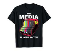 Les médias Vous mentent (Graphique télévisé d'une déclaration de Propagande) T-Shirt