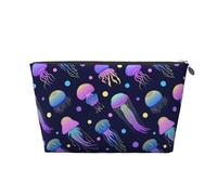 Les méduses Brillent dans Le Noir, Trousse de Toilette Trousse de Maquillage Sac à cosmétiques Trousse de Toilette de Voyage Portable