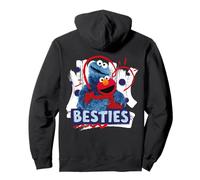 Les Meilleures amies rétro de Sesame Street Cookie Monster Elmo Sweat à Capuche