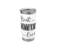 Les meilleures mamans de tous les temps : maman mignonne, anniversaire, amour pour maman Gobelet isotherme en acier inoxydable double paroi