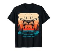 Les meilleures routes ne sont sur aucune carte Touring Wing Edition Funny T-Shirt