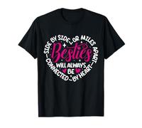 Les meilleurs amis seront toujours connectés par cœur | BFF Best Friends T-Shirt