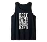 Les Meilleurs Amis sont comme des préservatifs, Ils Vous protègent Débardeur