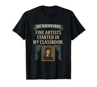 Les meilleurs artistes ont commencé dans la fierté artistique de ma classe T-Shirt