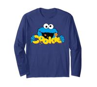 Les Meilleurs Biscuits Classiques de Sesame Street Cookie Monster Fun Manche Longue