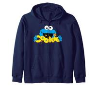 Les Meilleurs Biscuits Classiques de Sesame Street Cookie Monster Fun Sweat à Capuche
