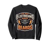 Les Meilleurs électriciens Ont Barbu travailleur électrique Barbu Sweatshirt