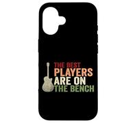 Les Meilleurs Joueurs sont sur Le Banc : Guitariste Coque pour iPhone 16