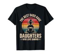 Les Meilleurs Papas Ont des Filles Qui adorent Les Jeux vidéo T-Shirt