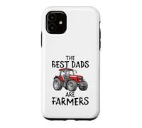 Les Meilleurs Papas sont Farmers Retro Tractor Father Coque pour iPhone 11