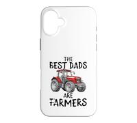 Les Meilleurs Papas sont Farmers Retro Tractor Father Coque pour iPhone 16 Plus