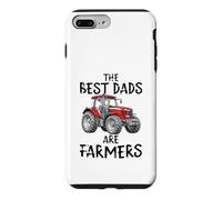 Les Meilleurs Papas sont Farmers Retro Tractor Father Coque pour iPhone 7 Plus/8 Plus