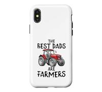 Les Meilleurs Papas sont Farmers Retro Tractor Father Coque pour iPhone X/XS