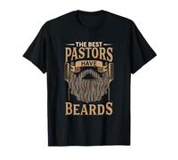 Les Meilleurs pasteurs Ont des Barbes - Drôle de Pasteur T-Shirt