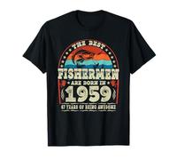 Les Meilleurs pêcheurs nés en 1959 (67e Anniversaire des Amateurs de pêche) T-Shirt