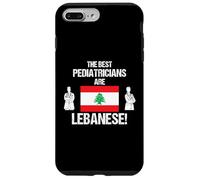 Les Meilleurs pédiatres sont Le Drapeau libanais médecin Dessin Coque pour iPhone 7 Plus/8 Plus