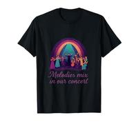Les mélodies se mélangent dans Notre Concert Rainbow Orchestra Stage T-Shirt