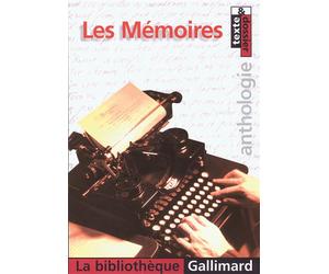 Les Mémoires - Collectif - Gallimard - Poche - Etude
