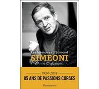Les Mémoires d'Edmond Simeoni Anne Chabanon (Auteur)