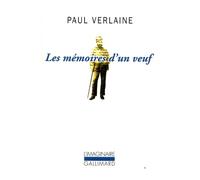 Paul Verlaine – Les Mémoires d'un veuf – Roman – Poche – Gallimard