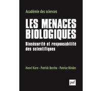 Les menaces biologiques Académie des sciences (Auteur)