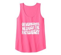Les mercredis We Smash The Patriarchy Pink Feminism Féminisme Débardeur