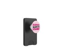 Les mercredis We Smash The Patriarchy Pink Feminism Féminisme PopSockets PopWallet pour MagSafe