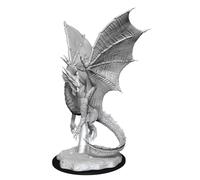 Les merveilleuses miniatures de D&D Nolzur : le jeune dragon d'argent