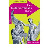 Les Métamorphoses - Ovide - Belin Education - Gallimard - broché - Scolaire / Universitaire