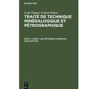 Les Méthodes Chimiques Qualitatives