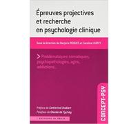 Les méthodes projectives dans la recherche en psychopathologie - Caroline Hurvy - In Press Eds - broché - Essai