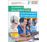 Les métiers de la relation client et le traitement de l'information - 2de Bac Pro MRC