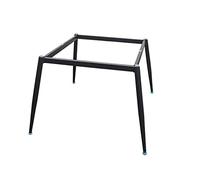 Les meubles à jambes soutiennent les pieds. Metal Table Legs Heavy Duty Desk Legs Iron Furniture Legs,Dining with Screw and Suction Cup,Two installation Methods(Schwarz,80*80cm(32*32in))