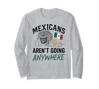 Les Mexicains ne vont nulle part Migra Chicano Immigrant Mexique Manche Longue