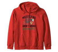 Les Mexicains ne vont nulle part Migra Chicano Immigrant Mexique Sweat à Capuche