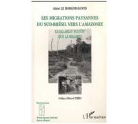 Anne Le Borgne-David – Migrations Sud-Brésil–Amazonie – Le salariat plutôt que la malaria – Livre