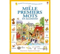 Les mille premiers mots en allemand – dès 5 ans – Usborne