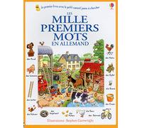 Les mille premiers mots en allemand - Usborne - dès 5 ans