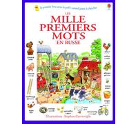 Les mille premiers mots en russe - Heather Amery - Usborne - broché - Méthode de langue