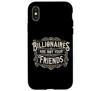 Les milliardaires ne sont Pas Vos Amis Anticapitalisme Socialisme Coque pour iPhone X/XS