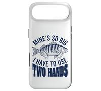 Les Mines sont si Grandes Que Je Dois Utiliser Mes Deux Mains, pêcheur Amusant Coque pour iPhone Air