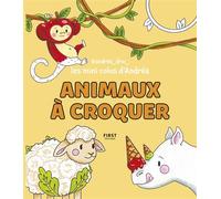 Les mini colos d'Andréa - Animaux à croquer: coloriage - cosy - andrea_drw_ - animaux - mignon - drôle - nourriture - détente - loisirs créatifs