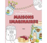 Les mini colos d'Andréa - Maisons imaginaires: coloriage cosy par Andréa_drw_ - illustratrice des réseaux - format mignon - 70 illustrations originales