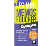 Les mini memos Foucher - Comptabilité - 3e édition - Révision - Mise à jour PCG 2025